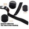 Adesivo Scratch Autoadesivo Gancio e Anello Attacca Scratch Velcri Nastro Adesivo in Nylon Dischi Velcri Adesivo da Cucito con Colla