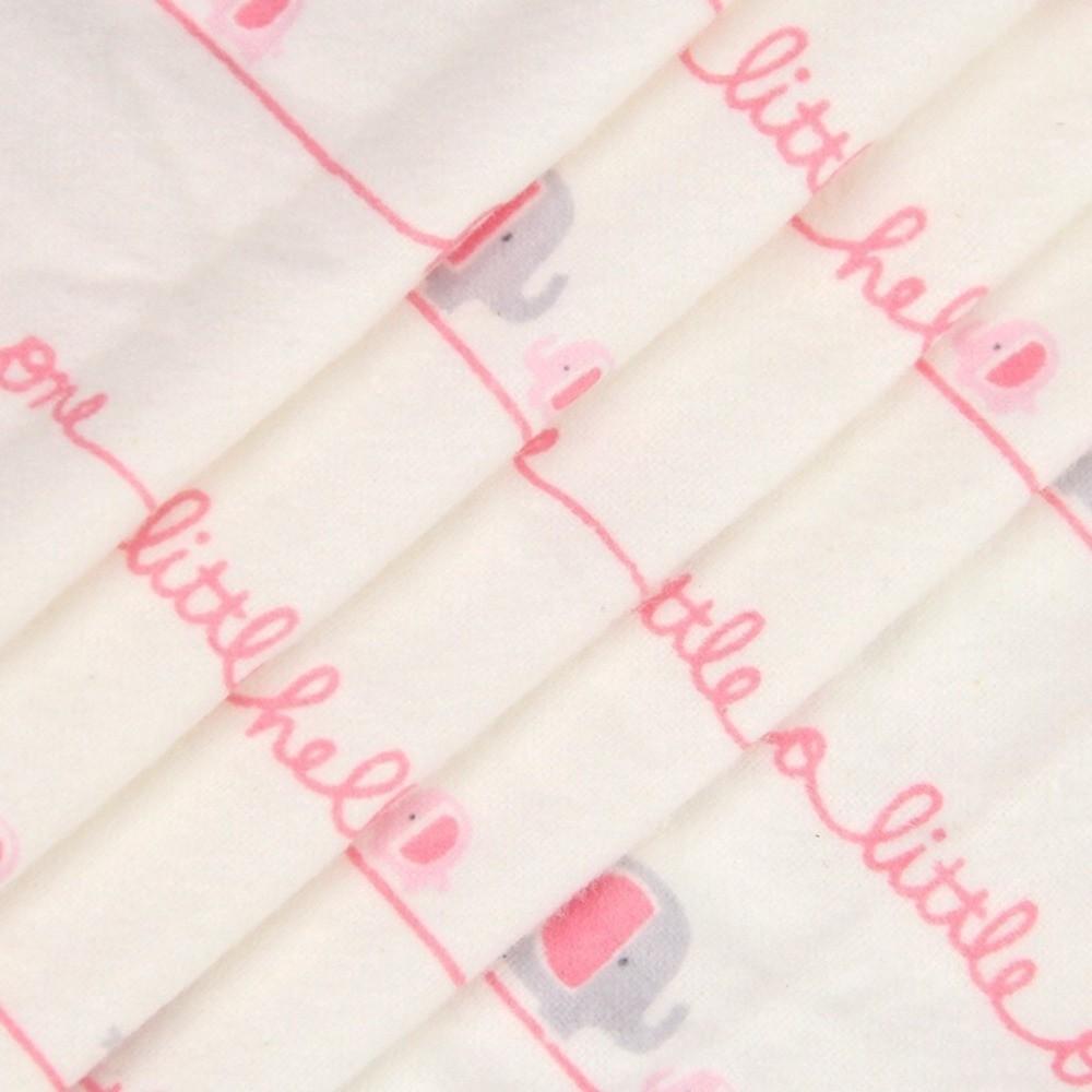 4Pcs Pack 76x76cm Receiving Baby Blanket Super Soft Baby Swaddle Wrap  DIY Quilting Sewing