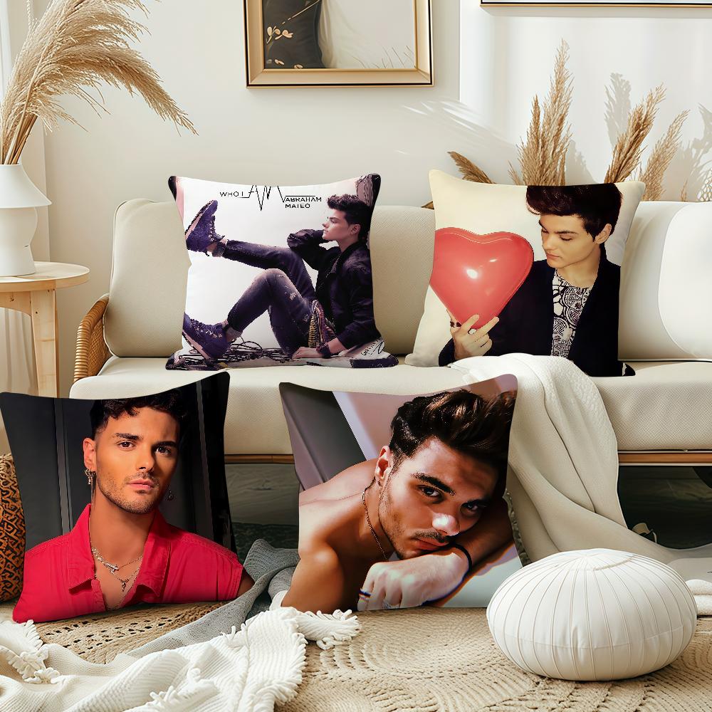 Singer A-Abraham Mateo Cushion Cover Comfortable Soft Hogar Pillowcase For Sofa Living Room Bed Home Decor Protective Covers