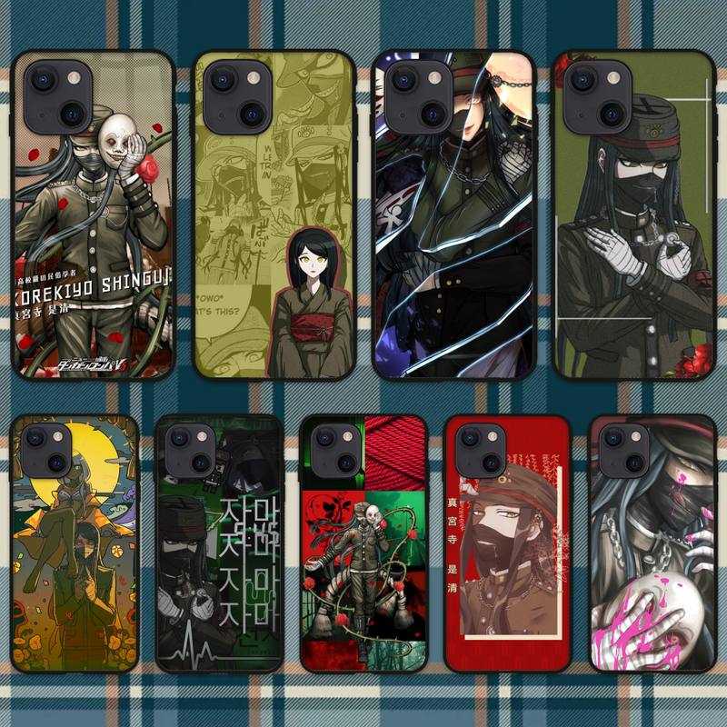 

Чехол для телефона Danganronpa V3 Killing Harmony Korekiyo Shinguji для iPhone 11 12 Mini 13 14 15 Pro XS Max X Plus SE XR iPhone12
