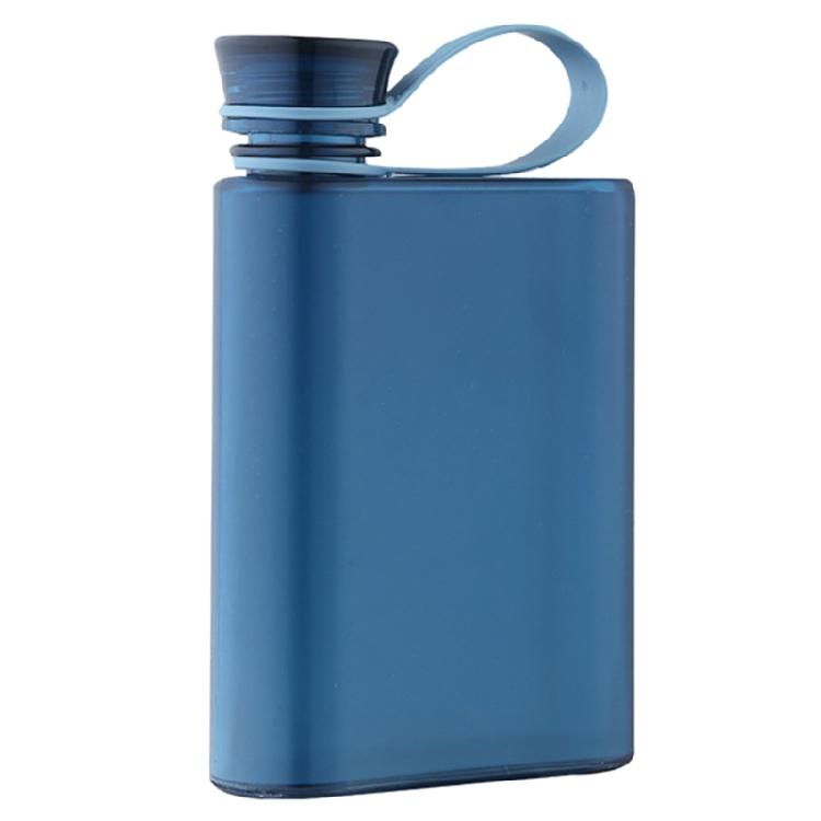 Plastic Material A5 Paper Water Bottles Flat Cup 500ML 2 Colors to Choose Kettle