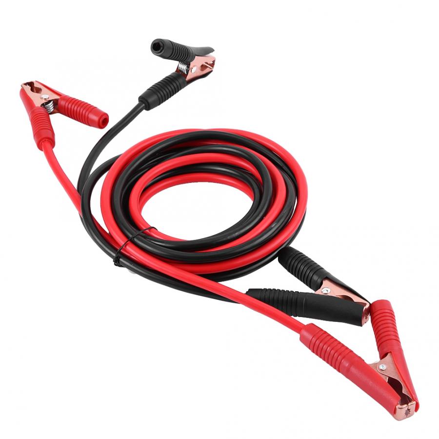 4 Meters 2200A Car Power Charging Booster Cable Alligator Clamp Battery Jumper Wires Car Emergency Accessories Auto Parts