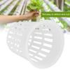 10pcsCelsiusSet   Safe Plastic Hydroponic Basket Cup for Garden Balcony Planting(Black)