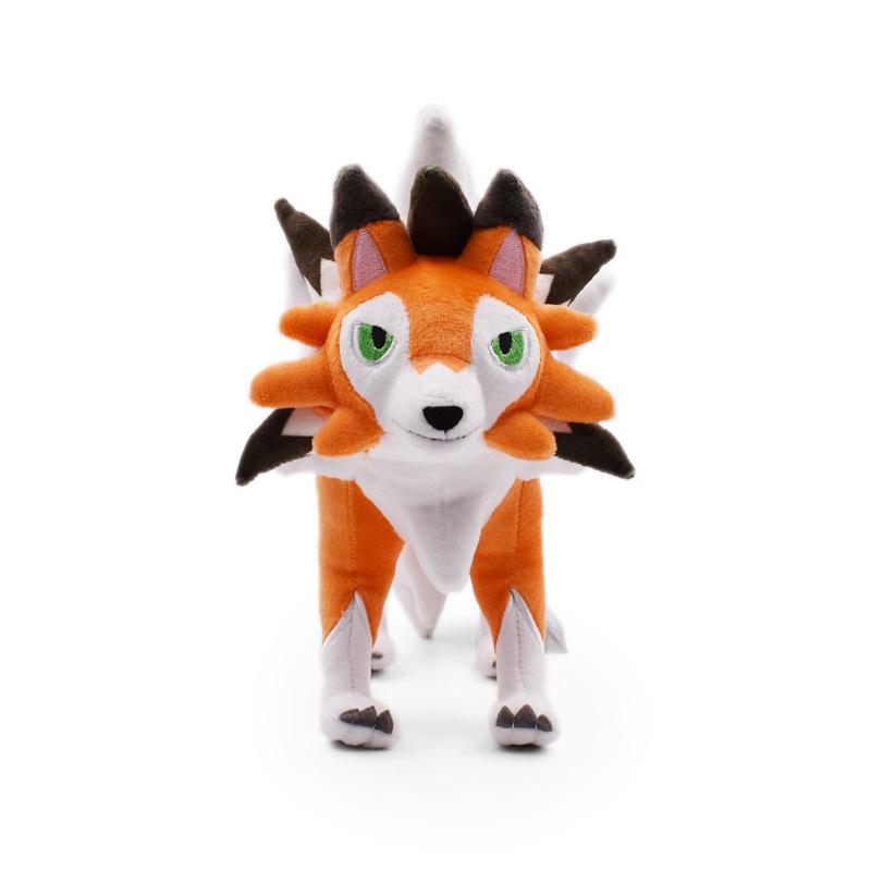 Lycanroc Day & Night Huangyan Wolf in Alternate Colors: Orange, Gray, Blue