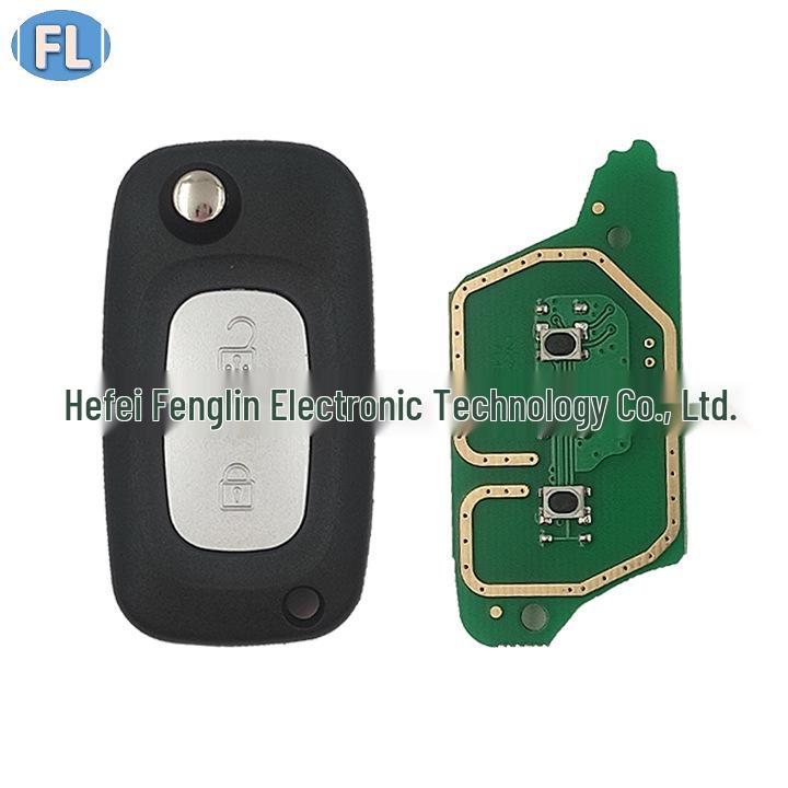 Kompatibler Renault 2-Tasten Klappschlüssel, 433 MHz Frequenz, 46 Chip, 7926 Lösung