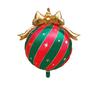 Matte Finish Christmas Bowknot Balloon Gold Bow Holiday Party Ornament  Christmas Decoration