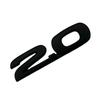 Fenders Emblem Rear Trunk Badge Sticker 3D ABS 2.0 2.5 Shaped Car Emblem Badge Decal Sticker Car Accessories