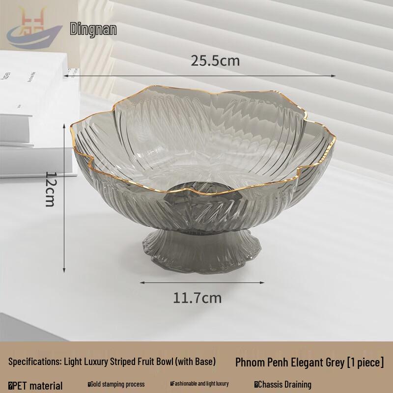 

Drian 2025 New European Petal Draining Fruit & Candy Dish