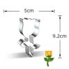 Rose Flower Cookware Stainless Steel Cookie Cutters Tulip Biscuit Mold Cupcake Decor Tools Pastry Shop