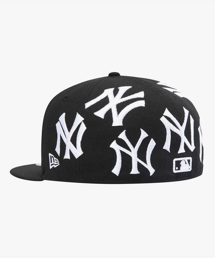 New Era 5950 Team Logo All Over Neyyan Blk