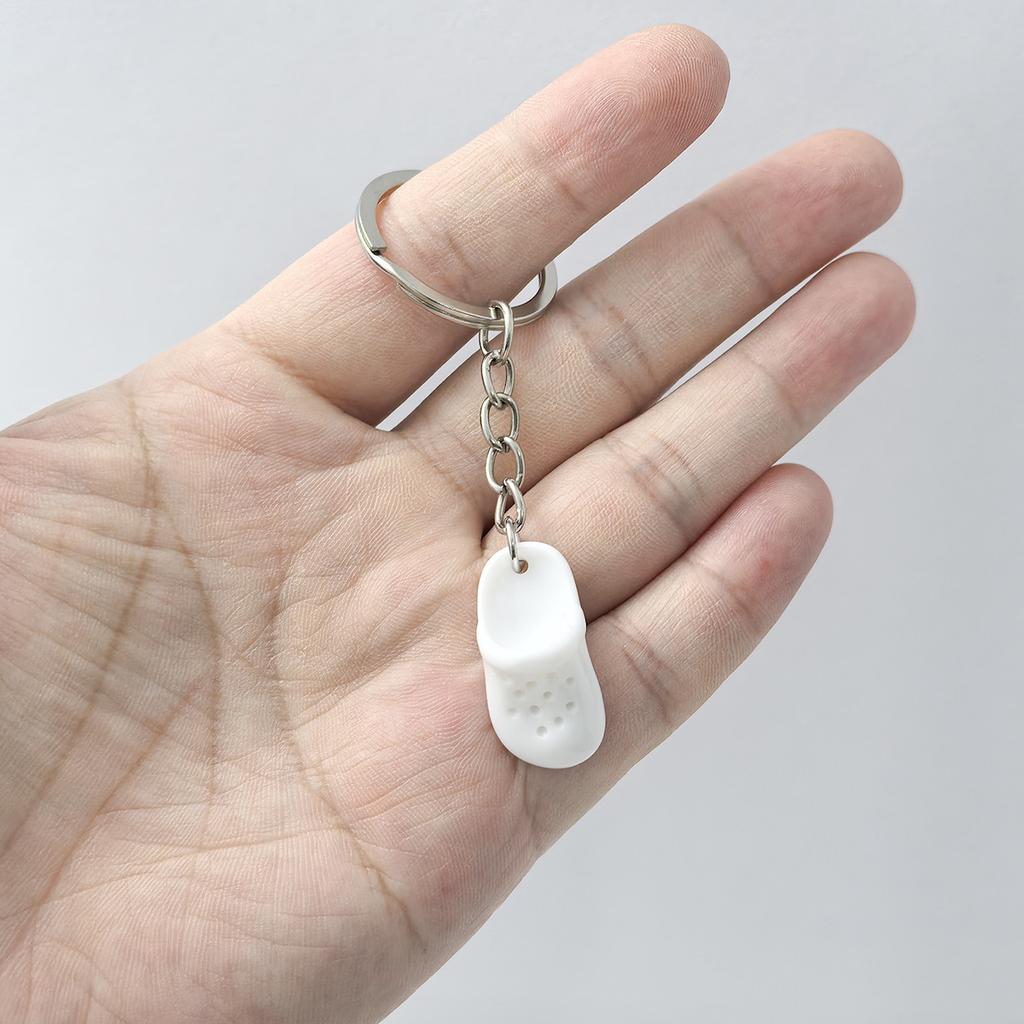 Lovely Slipper Keychain Personalized Bag Hanging Accessories Small Gift Couple Family Keychain Pendant