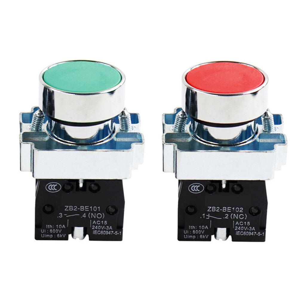 Push Button Switch Industrial Switch Versatile Contact Configuration Plastic And Metal Construction Machine Control