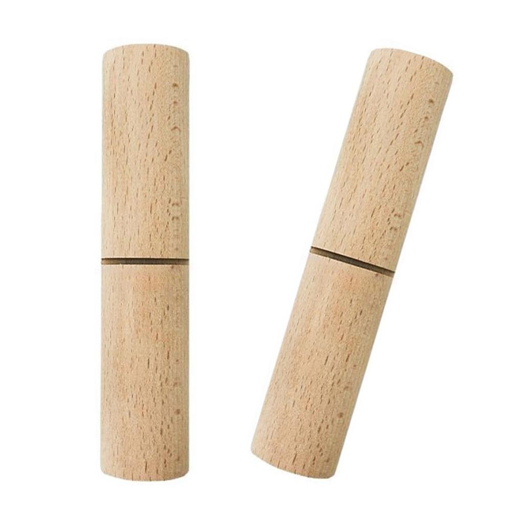 Sturdy Wood Gripper Set For Efficient Bead Knot Tightening In Jewelry Designs and Craft Projects Supplies 2Pcs