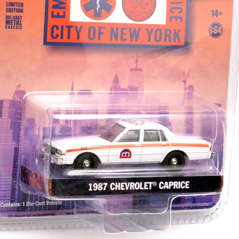 GREENLIGHT 1/64 Scale 1987 Chevrolet Caprice - NYC EMS
