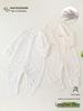 Summer Bamboo Fiber Infant & Toddler Rompers: Lightweight Unisex Baby Jumpsuit for Air Conditioning.