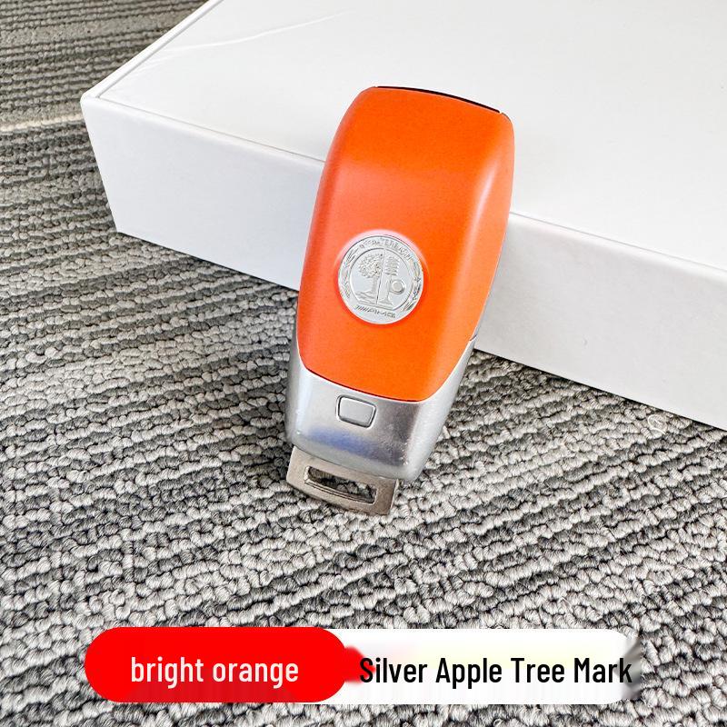 Mercedes-Benz Key Replacement Back Cover for A-Class, E-Class, C-Class, S-Class, G-Class, GLC, GLS, GLE - Painted & Frosted Finish.