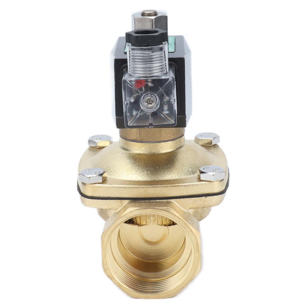 Brass Solenoid Valve Normally Open Electric Solenoid Valve for Mechanical Engineering Automation Equipment