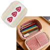 Astuccio Accessorio da Scrivania Custodie Riusate per Cancelleria Astuccio per Penne Organizer Astucci Portapenne Custodia