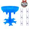 6 Shot Glass Wine Whisky Beer Dispenser Holder Liquor Dispenser Drinking Games Tools for Christmas Home Party Bar Shot Glass