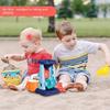 Kids Beach Sand Toy Set Sand Bucket Shovel Rake Sieve Watering Can Outdoor Sandpit Play Tools Summer Sand Toys for Toddlers