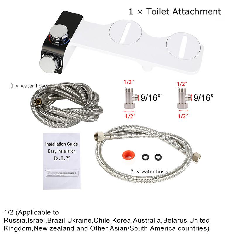 

Биде унитаз насадка одинарная холодная вода для сиденья унитаза самоочищающееся давление воды биде унитаз сиденье 1/2