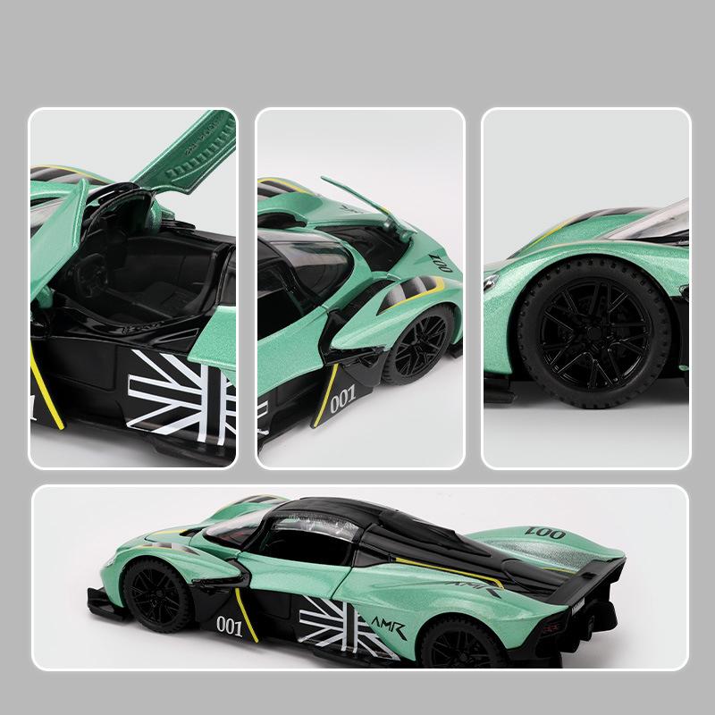 1/32 Martin Valkyrie Legierung Miniatur Auto Modell Die-Cast Metall Statisches Maßstabsmodell Auto Sammlung Kinder Geburtstag Spielzeugauto Fahrzeug