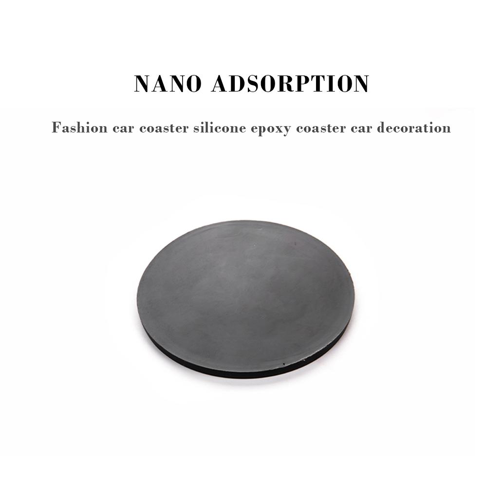 2Pcs Car Silicone Coaster Anti-Slip Water Cup Drink Mat For MINI Cooper JCW WORKS R55 R56 F55 F56 R57 R58 R59 R60 R50