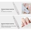 6 Pcs Sanding Files Set Nails Files and Buffers Double Sided Gels Nails Files Emery Boards for Nails Polishing