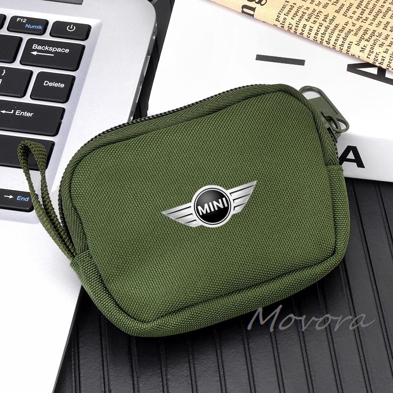 Portable Car Driver License Key Bag Storage Wallet Keyring For MINI Cooper F54 F55 F56 R56 R60 SONE Roadster Clubman Coupe Pwaxk99
