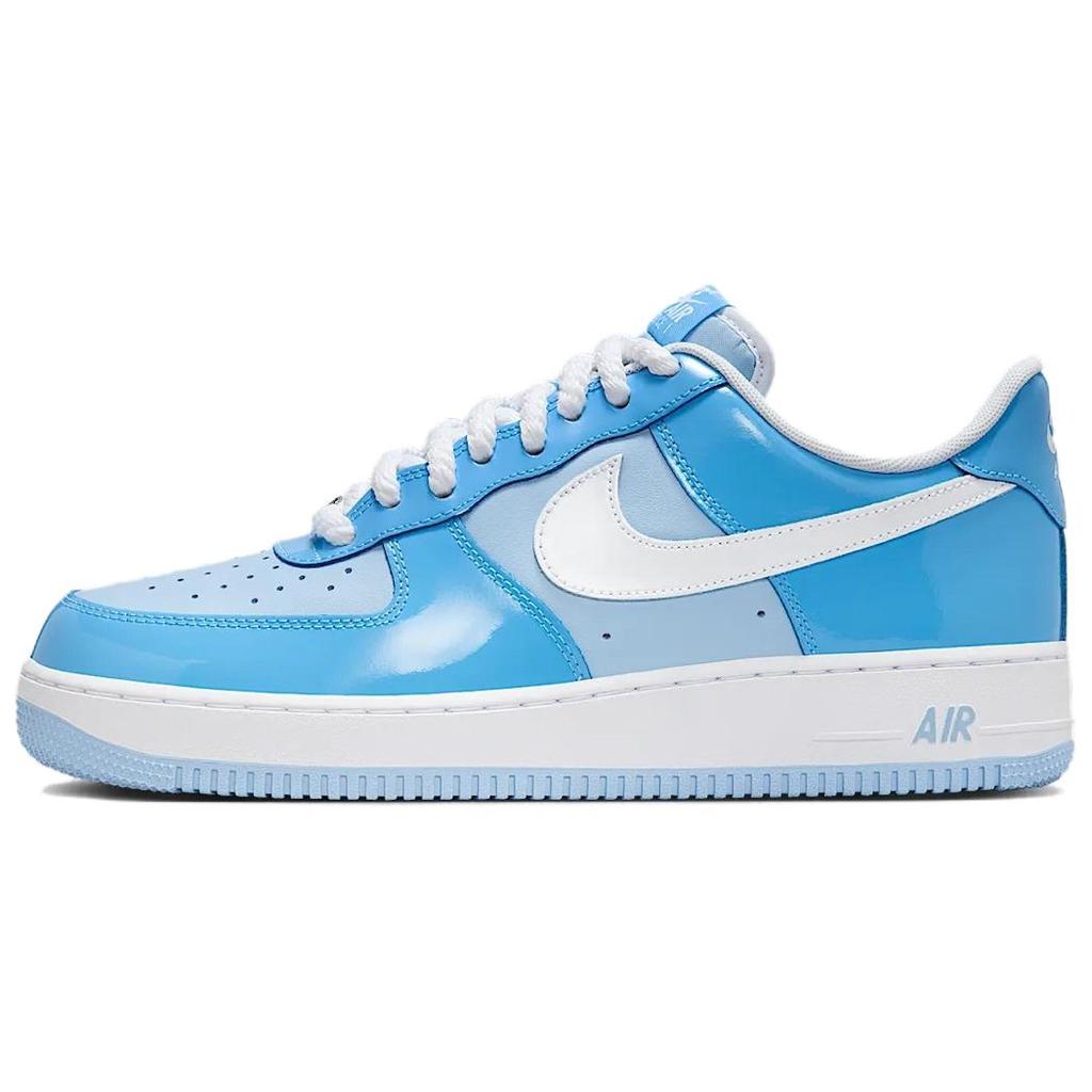 Nike Air Force 1 Low '07 LV8 Phychic Blue Hvit Lakk Sneakers HV9405-400