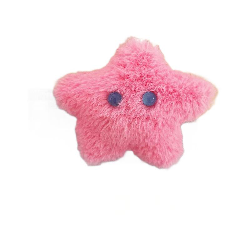 Adorable Cartoon Star Pendants: Girlish Heart Backpack & Phone Charms – Perfect Schoolbag Decorations