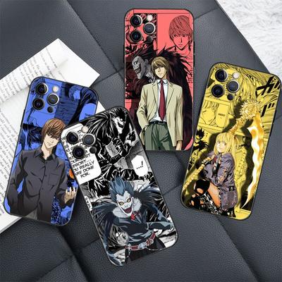 Case for Iphone 13 Pro Coque iPhone 11 12 Pro Max Cases Xr XS X 7 8 Plus 14 5 5s SE2020 Cover Gods of Death Note