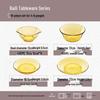 Corning Pyrex Belle 16-Piece Heat-Resistant Glass Dinnerware Set