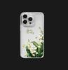 Spring Floral Space Shell Soft Case for iPhone 13/14/15 Pro Max