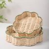 Handwoven Paper Cord Organizers Essential Household Paper Rope Basket Bin for Modern Storage Needs