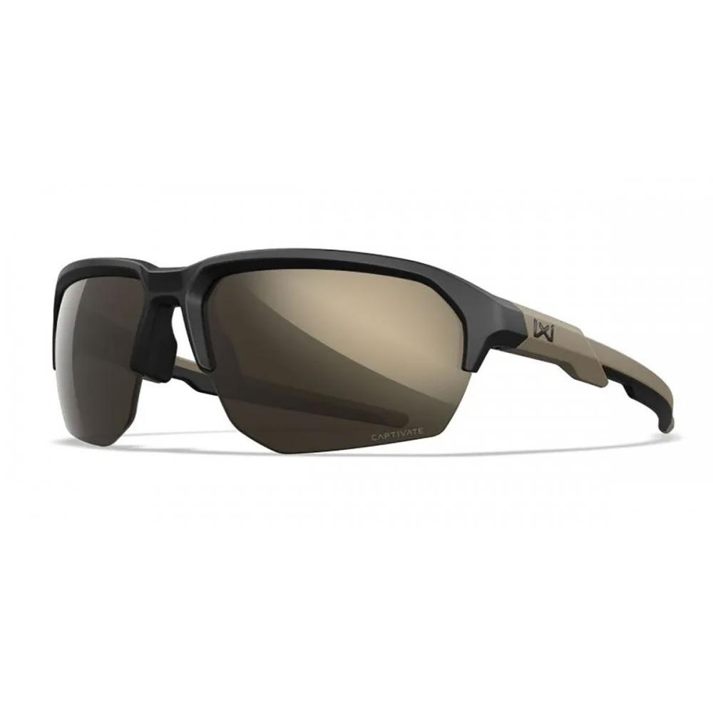 

Мужские солнцезащитные очки Wiley X Jakl Chjkl04 Matte Black/Tan/68-8-132