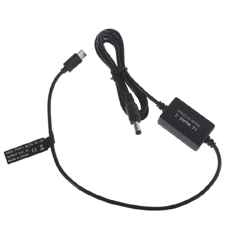 NP-FW50 Dummy Battery Type-C Cable Suitable for Son Y A6000 A6300 A6500 A7000