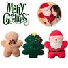 Santa Claus Christmas Xmas Tree Plush Toy Pillow Soft Stuffed Doll Kid Gift Xmas
