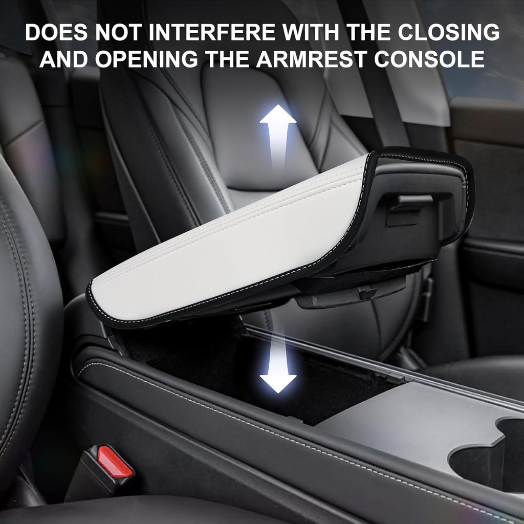For Tesla Model Y Armrest Box Cover Model 3 Highland Central Control Armrest Decoration Interior Model 3 Accessories Protection