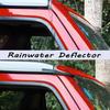 Car Roof Water Rain Gutter Diverters ABS Hardtop Rain Water Deflector Extension For Jeep Wrangler JK 2007-2017 JL 2018-2013 DIY