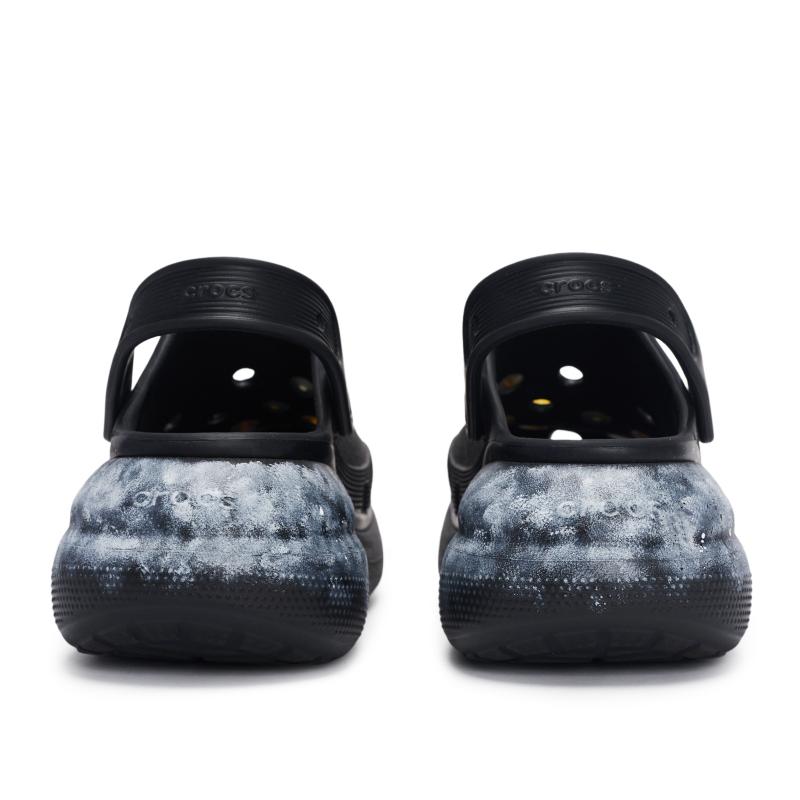 Crocs Classic clog REGO hot dog foggy daisy hole shoes unisex style black, white and yellow