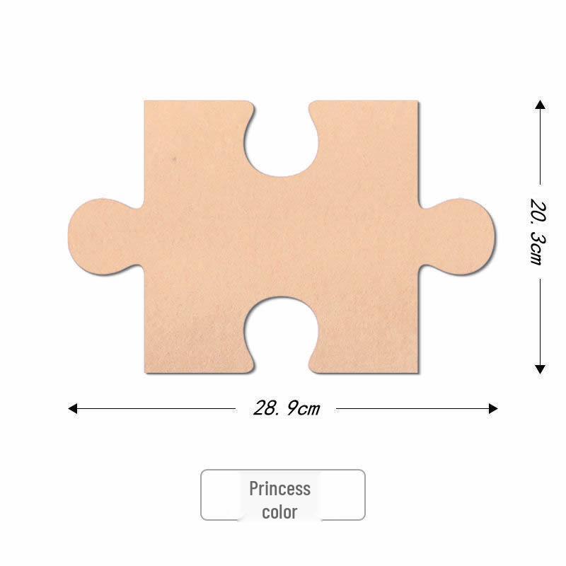 3D Felt Puzzle Wall Decor & Message Board