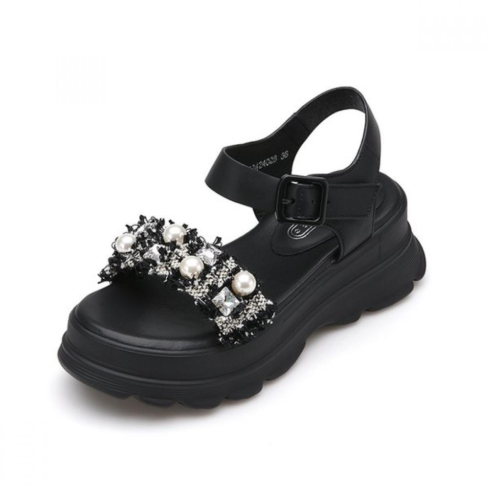 Misope Women Sandals 7cm 012424028   3color