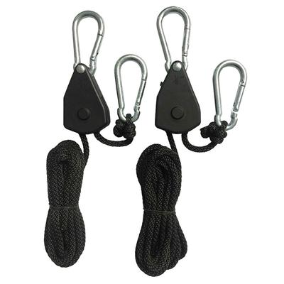 16-1pcs 2M Camping Hanger Pulley Ratchets Rope Adjustable Tent Hook Tension Rope Pulley Awning Wind Rope for Tent Accsesories