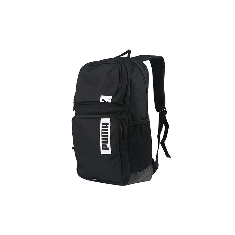 Puma Deck Backpack Polyester Unisex Backpacks Black 077293-01 Black