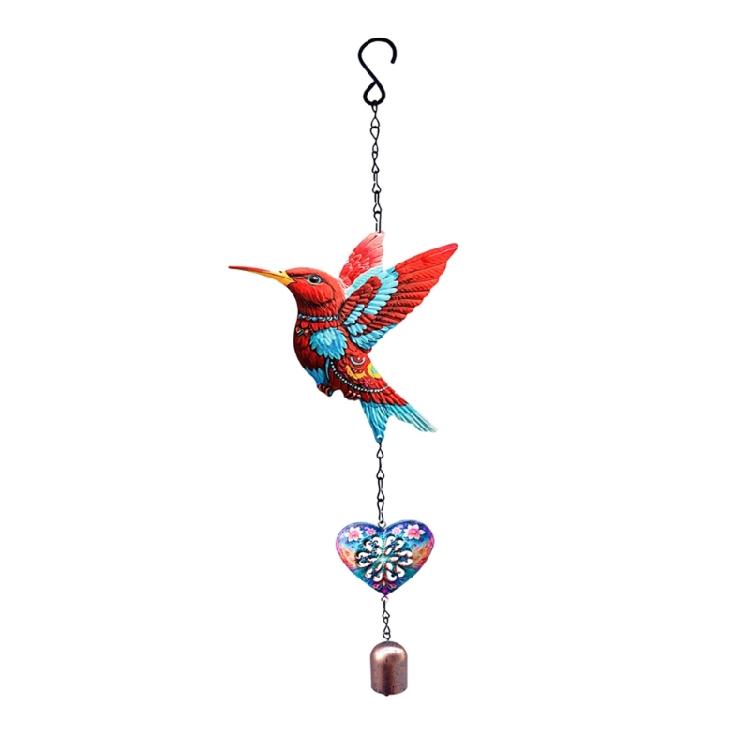 

Rustproof Iron Hummingbird Wind Chimes For Year Round Outdoor Garden Patio Decoration And Gifting for Women Mom