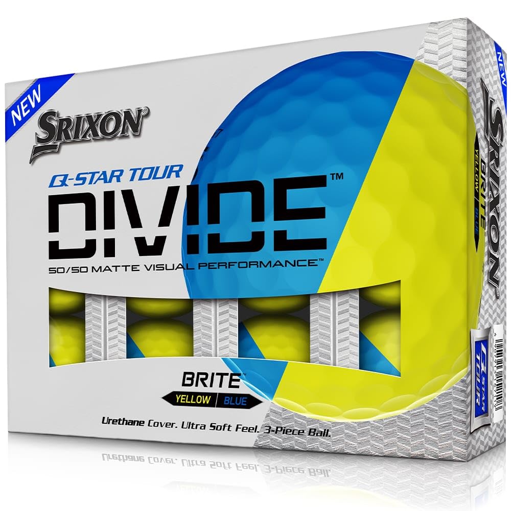 

[Спецификация США] Мяч для гольфа SRIXON Q-STAR TOUR DIVIDE Q-STAR TOUR DIVIDE 1 дюжина Выравнивание
