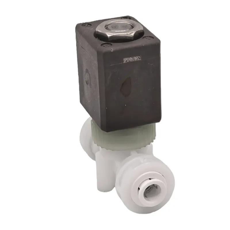 Solenoidový ventil Jiayin JYZ-3 DC12V s 1/4" rozhraním, tlak 0,2-1,0 MPa, je vhodný pro použití v zařízeních, jako jsou kávovary