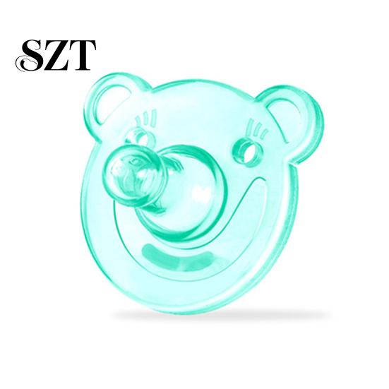 Urs din desene animate Fața zâmbitoare Suzetă Suzetă Silicon Nou-născut Suzetă