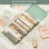 Abnehmbare Kosmetiktasche, tragbar, große Kapazität, 4-in-1-Make-up-Taschen, tragbar, faltbar, Reise-Kosmetik-Aufbewahrungstasche